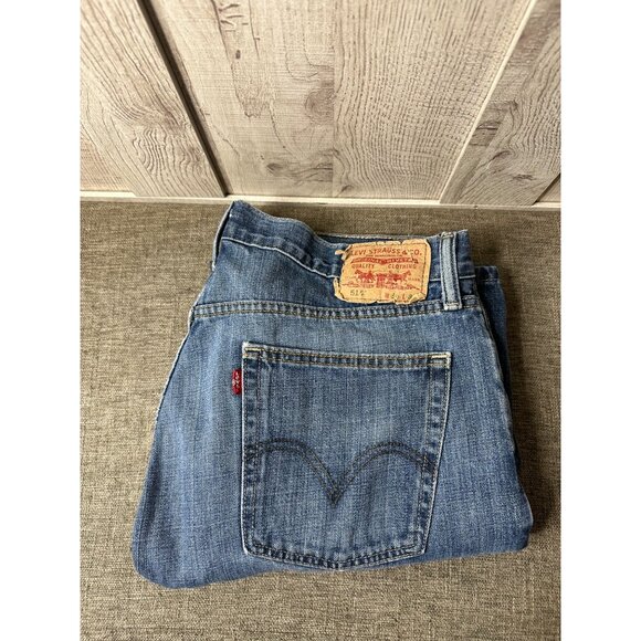 Levi's Other - Levis 514 Slim Straight Mens Jeans 32x32 Blue Denim Casual